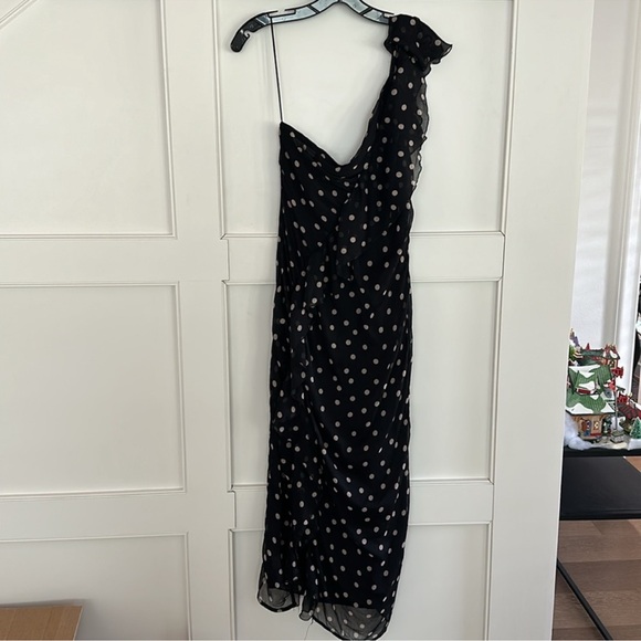Zara Polka dot dress with ruffles - size small - NWT - Picture 5 of 5